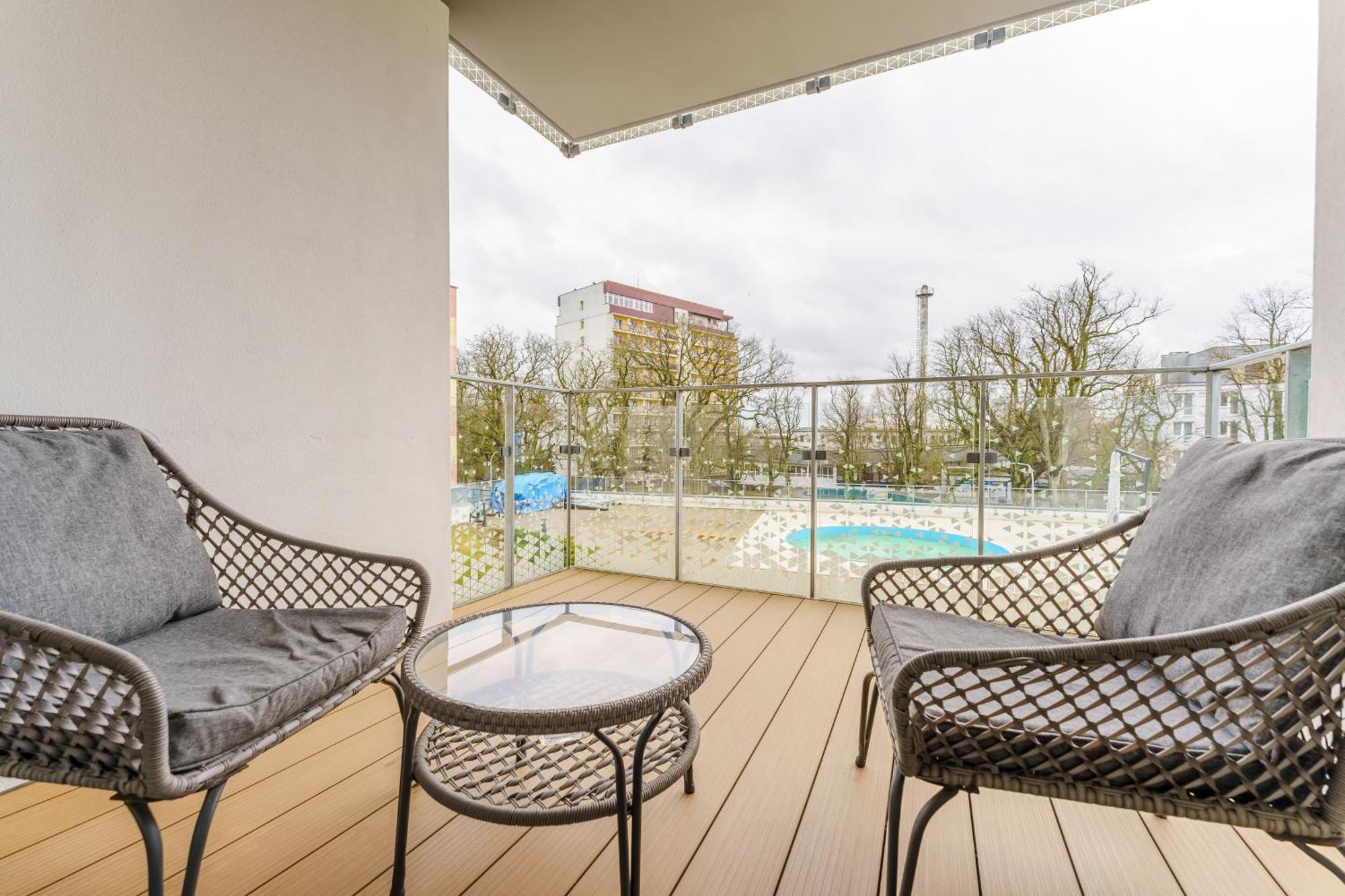Faro Apartamenty Nadmorskie Tarasy Spa Przy Latarni I Molo Baseny, Sauny, Fitness I Parking W Cenie コウォブジェク 部屋 写真